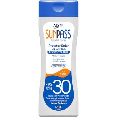Imagem de Sunpass, Protetor Solar, FPS 30, 120 ml, Azul