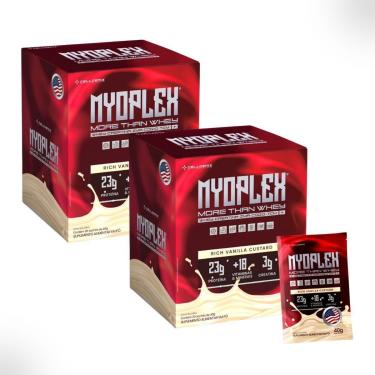Imagem de Kit 2x Myoplex Protein 20 sachês de 40g (800g) Myoplex-Unissex