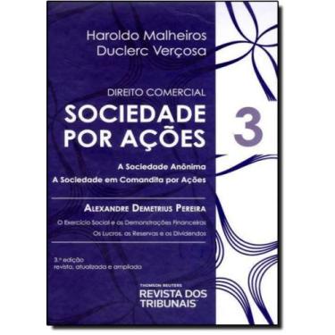 Imagem de Direito Comercial: Sociedades Por Ações - Vol.3 - REVISTA DOS TRIBUNAI