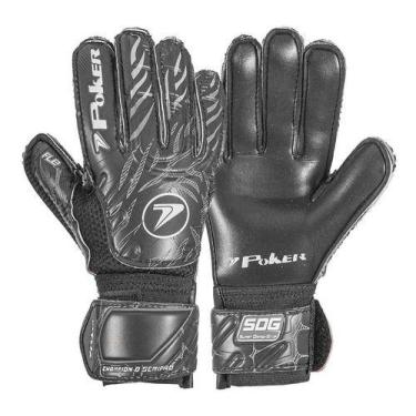 Imagem de  Luva Goleiro Campo Poker Champion 8 Semi Profissional, 01076ptchpr, 9