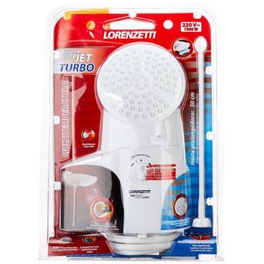 Imagem de Ducha Top Jet Turbo Multitemperatura 220v 7500w Lorenzetti