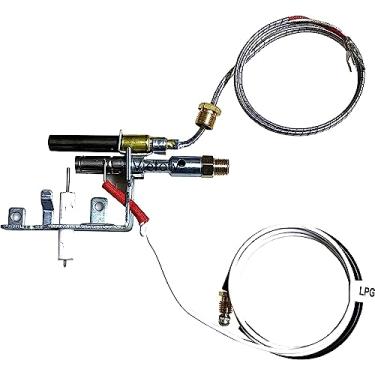 Imagem de LPG8404 14D0477 Estilo Remoto Sem Ventilação a Gás Log ODS Montagem Piloto LP Lareira a Gás Propano