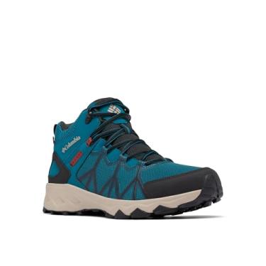 Imagem de Columbia Tênis de caminhada masculino Peakfreak II Mid Outdry, 2024 Deep Wave/Spice, 38