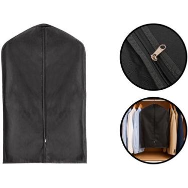 Imagem de Capa Para Roupas Porta Ternos Vestidos Casacos Proteção Antimofo Imper