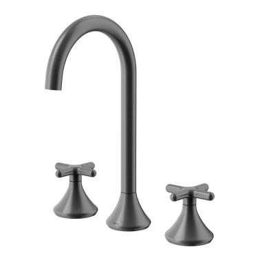 Imagem de Torneira Misturador Docol Liss 920870 De Bancada Grafite Escovado