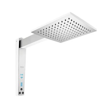 Imagem de Chuveiro Lorenzetti Acqua Century Digital Branco-cromado 127v