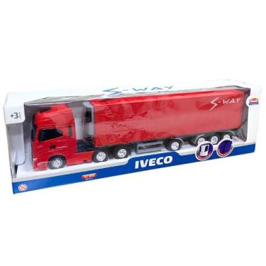 Imagem de Caminhão Iveco S-Way Baú Refrigerado Sortido 620 - Usual Brinquedos, S
