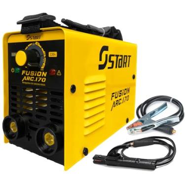 Imagem de Máquina De Solda Inversora 170a Portatil Eletrodo 3.5mm Mma Tig Bivolt 110v/220v Com Acessórios Fusion Arc 170 Start