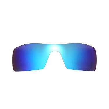 Imagem de NicelyFit Lentes de reposição polarizadas para óculos de sol Oakley Oil Rig Armação de Vidro (Irídio Azul Gelo)