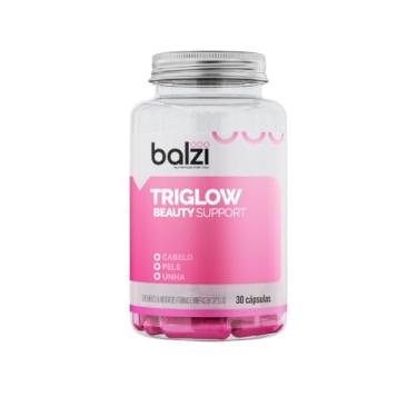 Imagem de Triglow - Vitaminas para Cabelo, Pele e Unha com Biotina, Niacina e Ácido Pantotênico - 30 Cápsulas | Balzi Nutrition