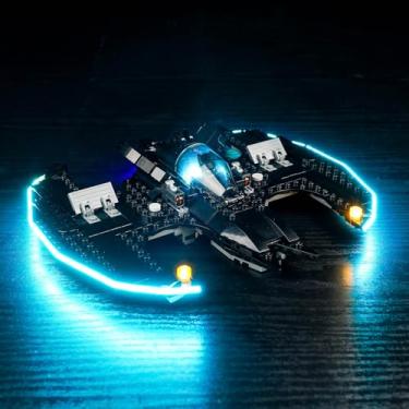 Imagem de Hilighting Kit De Iluminação Led Atualizado Para O Conjunto Construção Lego Dc Batwing The Joker, Compatível Com 76265 (Modelo Não Incluído)