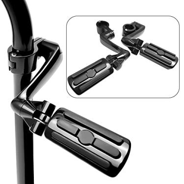Imagem de Yenhur pna Kit De Pinos Estrada 1,25", Acabamento Em Preto Brilhante, Braçadeiras Aço Reforçado, Braços Extensão E Aerodinâmico, Compatível Com Harley Davidson Electra Glide Cvo Street Road King Spe