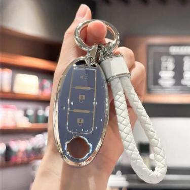 Imagem de Capa De Chaveiro De TPU Nissan Infiniti Para 370Z Armada Kicks Murano 