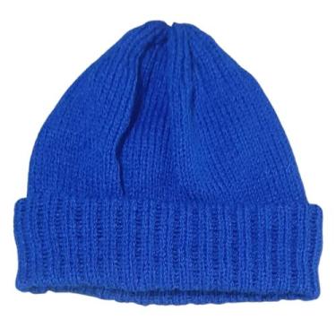 Imagem de Touca / Gorro de Lã para Bebê - Artesanato, Royal
