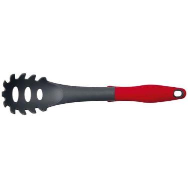 Imagem de Garfo para Massa Nylon Aroma - Vermelho - MOR