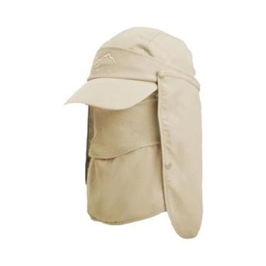 Imagem de Chapéu de Beisebol Masculino com Proteção UV - Aba Removível e Secagem