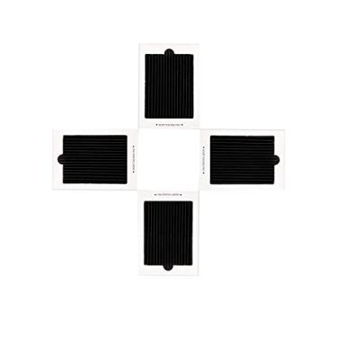 Imagem de (Pacote com 4) Substituição de filtro de ar de geladeira ativado por carbono, substituição de filtros de ar puro para geladeira compatível com Frigidaire e Electrolux 242047801, 242047804, 242061001