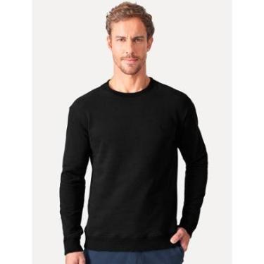 Imagem de Moletom Reserva Masculino Crewneck Suéter Londres Preto-Masculino
