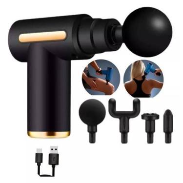 Imagem de Massageador Relaxamento Muscular Portátil Fascial Gun - Angjj