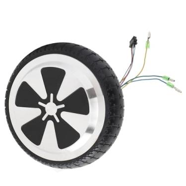 Imagem de ZAWELIYO 6,5 Polegadas de Equilíbrio de Auto -balanceamento do Motor da Roda do Motor de Reposição de Alumínio de Alumínio Sem Escova Com Pneus Externos à Prova de Punção
