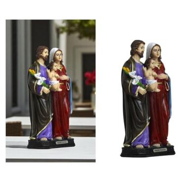 Imagem de Imagem Sagrada Família Resina 20 cm
