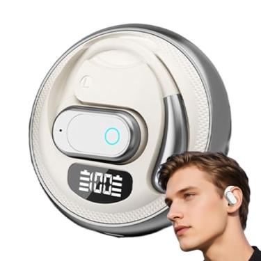 Imagem de Fones De Ouvido Open Ear, Auscultadores Esportivos De Orelheira, Imersivo Chamadas Claras para Motociclista Caminhoneiro Ciclismo Treino Avião Viagem