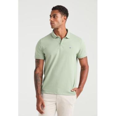 Imagem de Polo Manga Curta Docthos Slim Piquet, 042 verde limao, M