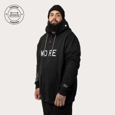 Imagem de Moletom Canguru Aberto MCD Oversize More Core-Masculino