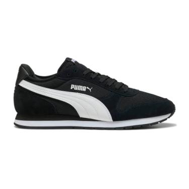 Imagem de PUMA St Miler Tênis masculino casual com cadarço - preto, Preto, 42