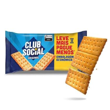 Imagem de Biscoito Salgado Club Social Original Embalagem Econômica 288g