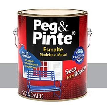 Imagem de Tinta Esmalte Sint Peg & Pinte Platina 3,6 L Eucatex