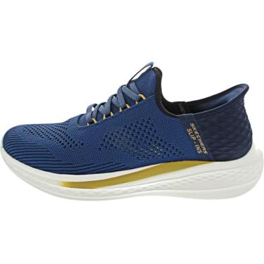 Imagem de Skechers Mocassim masculino 210810 EUA, Azul, 41