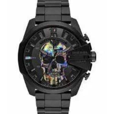 Imagem de Relógio Masculino Diesel Skull Dz4582 Caixa Manual