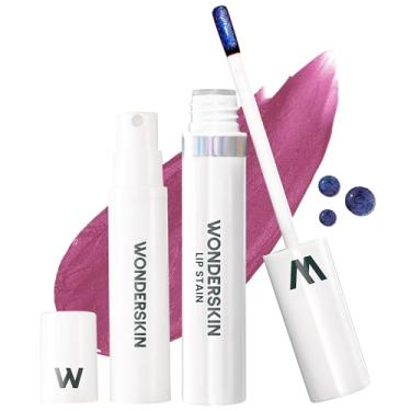 Imagem de Wonderskin Wonder Blading Lip Stain Peel Off And Reveal Kit - Kit De Tonalidade De Maquiagem Natural De Longa Duração, À Prova D'Água E À Prova De Transferência (Bella)