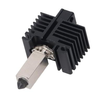 Imagem de Asixxsix Kit Hotend, atualização V2.0 Kit Hotend para impressora 3D com bico removível em aço SKD11 e conexão com parafuso sextavado, para impressoras 3D Bambu P1P P1S