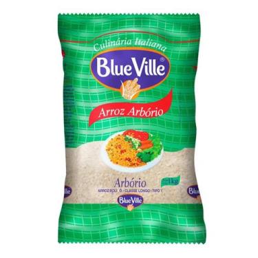 Imagem de Arroz Arbório para Risoto Blue Ville 1kg - Culinária Italiana