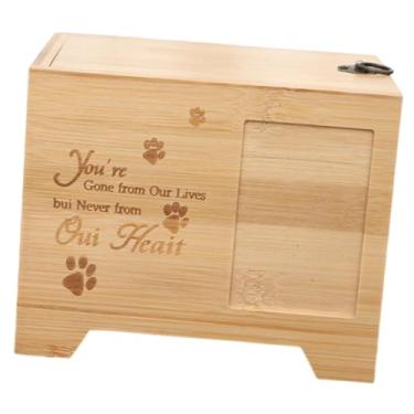 Imagem de MotiveTech Urna Memorial para Animais de Estimação, Urna Feita de, Urna Funerária para Cães E Gatos, Acessórios Robustos Premium para Animais de Estimação