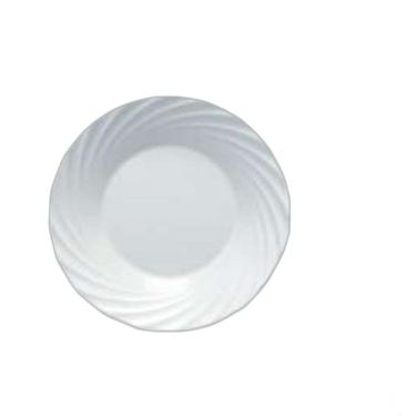 Imagem de Jogo De Prato Jasmin 06 Pratos Fundos - Sopa - 23Cm Branco
