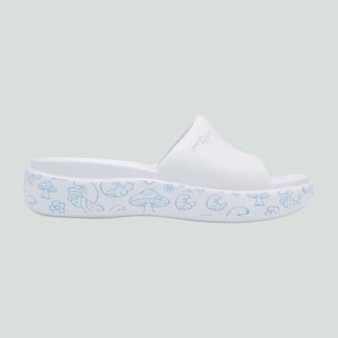 Imagem de Tamanco Nuvem Slide Piccadilly Smurfs Branco