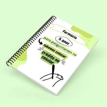 Imagem de Agenda Planner Profissões Cursos 2026 Meme Flork Farmácia - Impressões