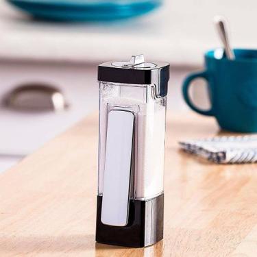 Imagem de Açucareiro YEPP com Dispenser de Acrílico Automático, Preto