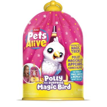 Imagem de Pelúcia Pets Alive Passarinha Polly Surprise - Candide