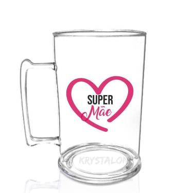 Imagem de Caneca Chopp Personalizada Para Dia Das Mães - Super Mãe