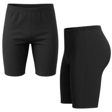 Imagem de Kit 2 Bermuda De Ciclismo Masculina Anti Assadura Lisa Para Atividades