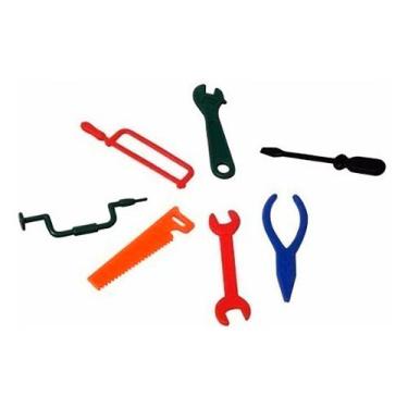 Imagem de Kit 200 Mini Ferramentas Brinquedo Infantil Lembrancinha - VENDEU BEM