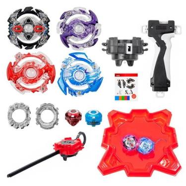 Imagem de Kit 2 Bey Blade Metal Lançadores Arena - Innovaree-Commerce