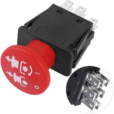 Imagem de XINRINTONG Interruptor De Tomada Força Embreagem Lâmina Com 8 Terminais 4174684 500016 430-528 2721505 Para Cortadores Grama Dixie Chopper Delt Hus-Ter Compatíveis Classic Rzt Pro Series Szt Zee 2 D