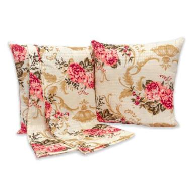 Imagem de Kit Peseira King + 2 Capas de Almofada Piquet Favinho - BEM ME QUER, R