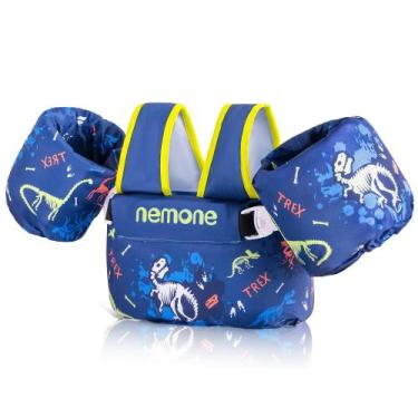 Imagem de Colete de natação NEMONE Toddler para crianças de 10 a 32 kg com asas 