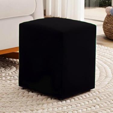 Imagem de Puff Pufe Banqueta Assento Moda Casa Cozinha Sala Quarto - Realizar, P